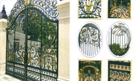 Công trình cổng rào mỹ nghệ tại Tây Ninh