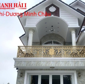 Mẫu cầu thang, lan can nhôm đúc 19