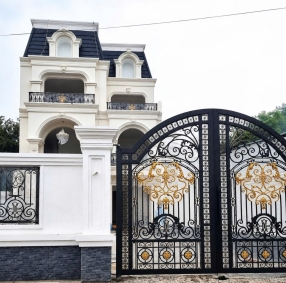 Mẫu cổng sắt mỹ nghệ 12