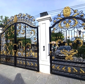 Mẫu cổng sắt mỹ nghệ 15