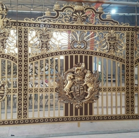 Mẫu hàng rào nhôm đúc 1