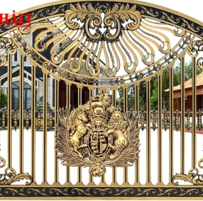 Mẫu hàng rào nhôm đúc 2