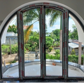 Mẫu cửa nhôm xingfa 5