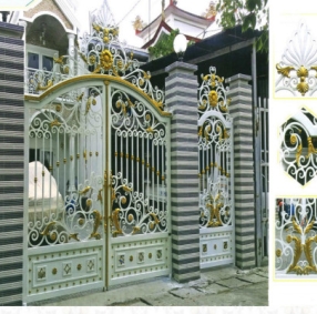 Mẫu cổng sắt mỹ nghệ 14