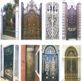 Mẫu cổng sắt mỹ nghệ 19