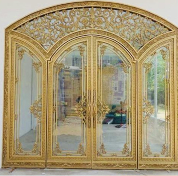 Mẫu cửa đi nhôm đúc - 8