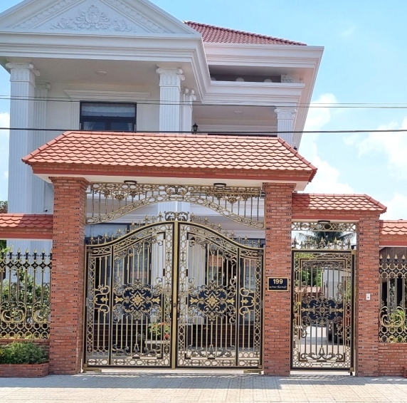 Mẫu cổng nhôm đúc - C36