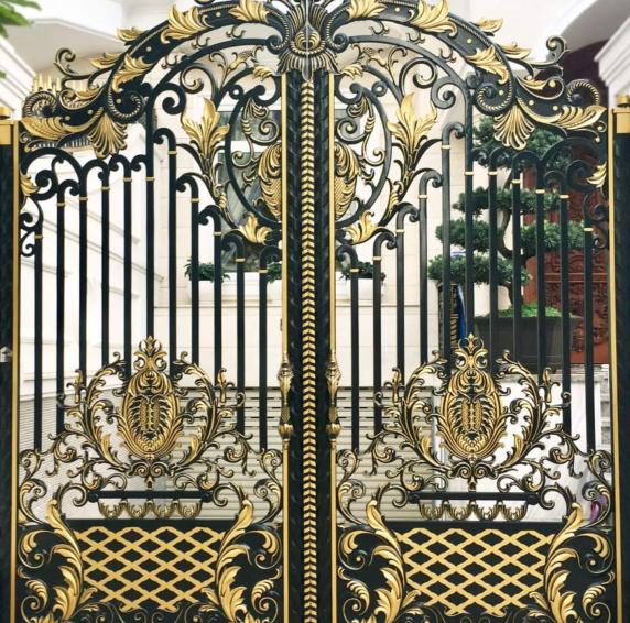 Mẫu cổng nhôm đúc - C45