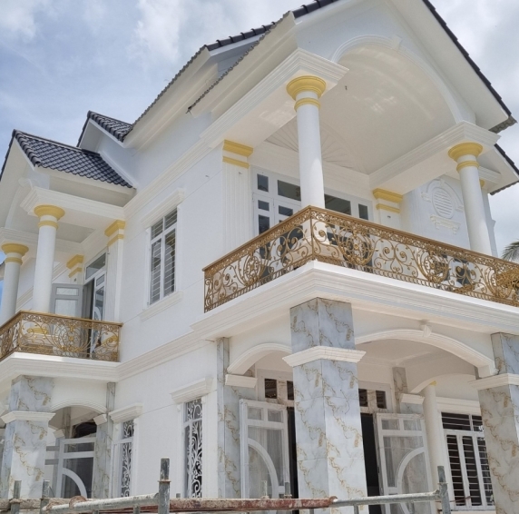 Mẫu cầu thang sắt mỹ thuật - 3