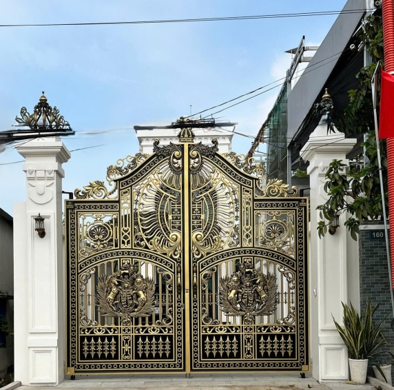 Mẫu cổng nhôm đúc - C19