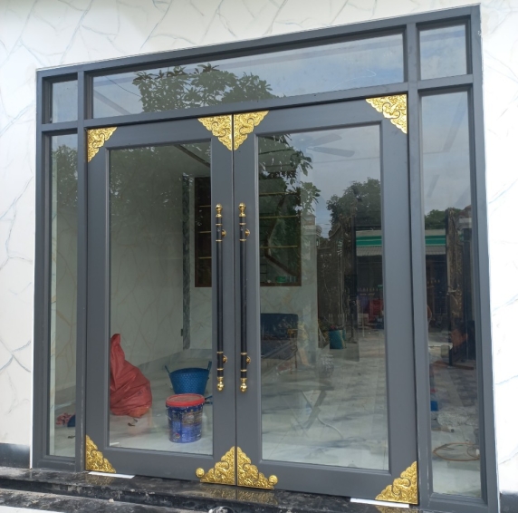 Mẫu cửa nhôm hệ thủy lực - 01
