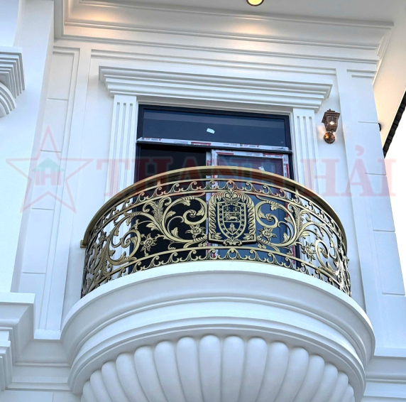 Mẫu cầu thang, lan can nhôm đúc 12