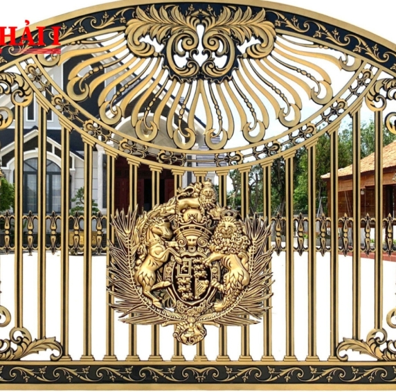 Mẫu hàng rào nhôm đúc 2