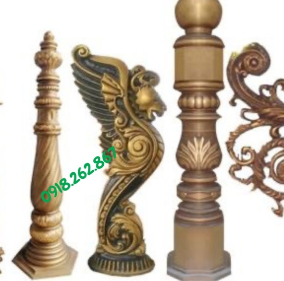 Mẫu trụ cột nhôm đúc