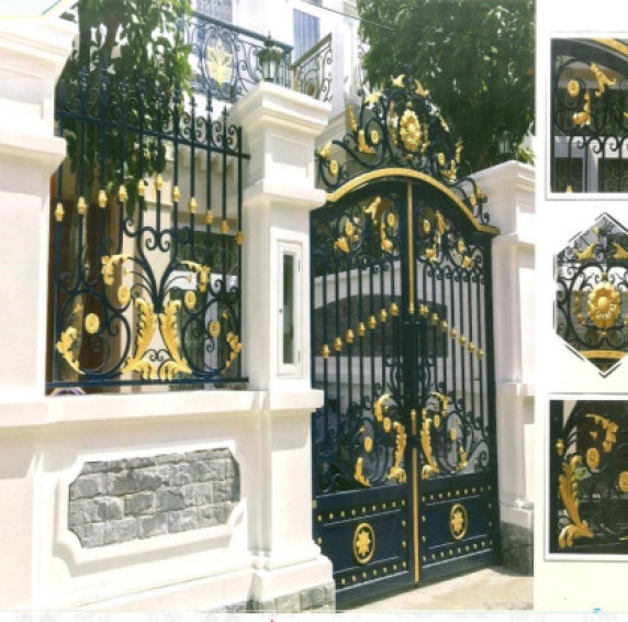 Mẫu cổng sắt mỹ nghệ 13