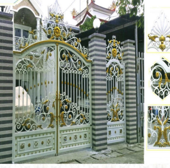 Mẫu cổng sắt mỹ nghệ 14